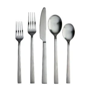 River Satin 42-Piece Stainless Steel Flatware Set