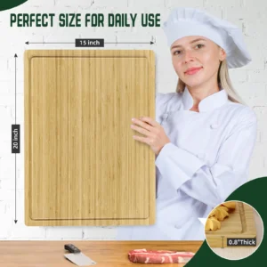 Groove and Handle Heavy Duty Chopping board, 20